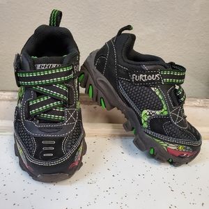 Skechers Boys SKX Super Z Furious Toddler Sneakers